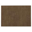 Tapete Vip Sala Quarto Retangular Liso 1,00 m X1,40m Cor Chocolate