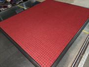 tapete waterkap vermelho com bordas flex preta tapete waterkap vermelho com bordas flex preta