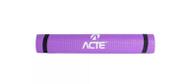 Tapete Yoga Mat PVC ACTE T10 Roxo