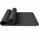 Tapete Yoga Zenai Cinza Liso Alta Aderência Resistente