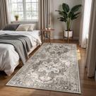Tapete YOUFORTONG Lavável Kitchen Runner 90x180cm Poliéster bege