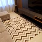 Tapete Zig Zag 2,50x1,50 Com Antiderrapante