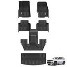 Tapetes 3W Jeep Grand Cherokee L 2021-2026 em TPE - Jogo Completo