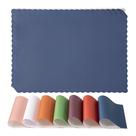 Tapetes Americanos Descartáveis 14x25cm (1000 Unidades) - Azul - Ideal para Marmitas