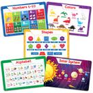 Tapetes Americanos Simply Magic 5 - Antiderrapantes, Laváveis e Reutilizáveis para Crianças