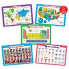 Tapetes Americanos Simply Magic 5 - Antiderrapantes, Laváveis e Reutilizáveis para Crianças