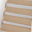 Tapetes Antiderrapantes para Escadas PATTENGO 15 Peças 20x67 cm para Uso Interno