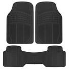 Tapetes BDK ProLiner para carros, caminhões, SUV, 3 peças, pretos