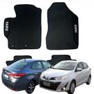 Tapetes Borracha PVC Flexível Próprio Pra Veículos Toyota Yaris 2018 em diante - V6673