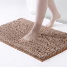 Tapetes de banheiro FRESHMINT Chenille 80x50cm Antiderrapante Caramel
