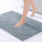 Tapetes de banheiro FRESHMINT Chenille Mat 90x60cm Sky Grey
