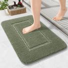 Tapetes de banheiro LOCHAS Tapete de banho pequeno 60x43cm Verde sálvia