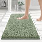 Tapetes de banheiro Smiry Luxury Chenille Extra Soft Absorbent