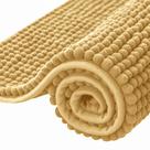 Tapetes de banheiro Tapete de banho SUBRTEX Chenille 1400GSM amarelo 50x80cm