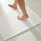 Tapetes de banheiro TYUU Super Absorventes Laváveis Brancos 50x75cm