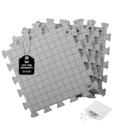 Tapetes de bloqueio Mr. Pen Interlocking 30x30cm, pacote com 4 pinos em T