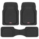 Tapetes de borracha BDK FlexTough Contour Liners para carros e SUV