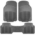 Tapetes de Borracha para Carro FH Group - Conjunto Completo e Resistente - Cinza Tapetes de Borracha para Carro FH Group - Conjunto Completo e Resistente - Cinza