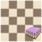 Tapetes de espuma qqpp EVA Rubber 18 Tiles Interlocking Puzzle