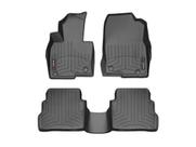 Tapetes de piso WeatherTech para Mazda CX-5, 1ª e 2ª fileira, preto