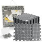Tapetes de tricô POSHVIBES Extra Thick, pacote com 9 acessórios