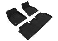 Tapetes para Carro 3D MAXpider Tesla Model S 2015-2019 Preto