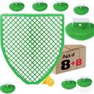 Tapetes para mictório 8+8 unidades LIBEROLL com aroma de futebol