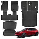 Tapetes para Piso WUTGHUI Tesla Model Y 2025-2026 Conjunto em TPE