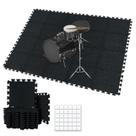 Tapetes TroyStudio Thick Sound Absorbing 20 unidades 28x28x1cm
