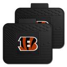 Tapetes utilitários FANMATS NFL Cincinnati Bengals para bancos traseiros