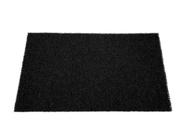 Tapetinho de Capacho 12mm 40x60 Porta Entrada Cor Preto Tapetinho de Capacho 12mm 40x60 Porta Entrada Cor Preto