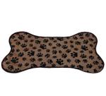 tapetinho para comedouro pet tapete pet pequenos tapete ossinho 60x37cm