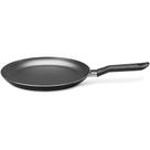 Tapioqueira Panquequeira Ebony 22 cm 0,45 Litros Antiaderente Pro-Flon - Preto Brinox