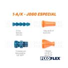 Tapmatic Fixoflex Quimatic 1A/K Jogo Especial Kit De Fixação Flexível Para Usinagem CNC Torneamento Fresamento Metalurgia Alta Precisão