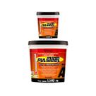 Tapmatic Plasteel Cerâmico Alta Temperatura 61 Quimatic 1,26kg Pt2 Massa Refratária Resistente A 1600C Reparo Fornos E Chaminés