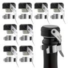 Tapones para Botellas WOTOR de Acero Inoxidable para Champán y Vino, Paquete de 8