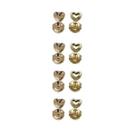 Taraxa Magica Brinco Semi Joia Banhado Ouro 18k Taraxa Magica Brinco Semi Joia Banhado Ouro 18k