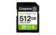 Tarjeta SD Kingston Canvas Select Plus 512GB Clase 10 UHS-I Tarjeta SD Kingston Canvas Select Plus 512GB Clase 10 UHS-I