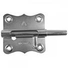 Tarjeta Zincada Alianca 2.1/2'' - 63Mm - 81098 ./ Kit Com 50 Peças