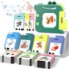 Tarjetas Didácticas Hablantes AHJ 420 Palabras Francés-Inglés Juguete para Niños Pequeños