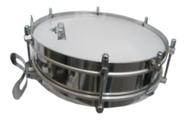 Tarol marcatto inox 10 x 14 pele de nailon m1014