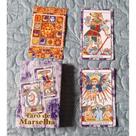 Tarot Marselha Branco C/ Roxo 22 Cartas e Manual Tarot Marselha Branco C/ Roxo 22 Cartas e Manual