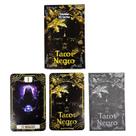 Tarot Negro Com 22 Cartas Exploração Inconsciente E Sombras