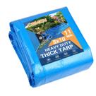 Tarp CSMEN Heavy Duty Waterproof de 2,4 x 3 m de polietileno azul Tarp CSMEN Heavy Duty Waterproof de 2,4 x 3 m de polietileno azul