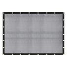 Tarp Windscreen Supply Co 3x3,7 m Heavy Duty Mesh Shade Black Tarp Windscreen Supply Co 3x3,7 m Heavy Duty Mesh Shade Black