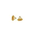 Tarracha Baby De Rosca Pequeno Brinco Infantil Ouro 18k Par