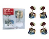 Tarraxa baixo Gotoh 4 cordas GB2 2x2 Niquel L2+R2 Vintage