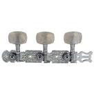 Tarraxa Deval Para Violao Pino Grosso Linha Silver Standard 202S