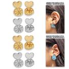Tarraxa Mágica Levanta Orelha Kit 04 Pares Banhado Ouro 18k e Prata 925