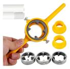 Tarraxa Manual para PVC 1/2" - 3/4" - 1" Kit 6 peças F-511 Saint Plus